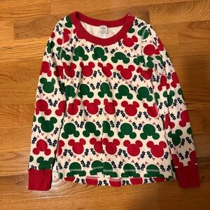 Christmas Mickey Disney hanna andersson women’s pajama pj top